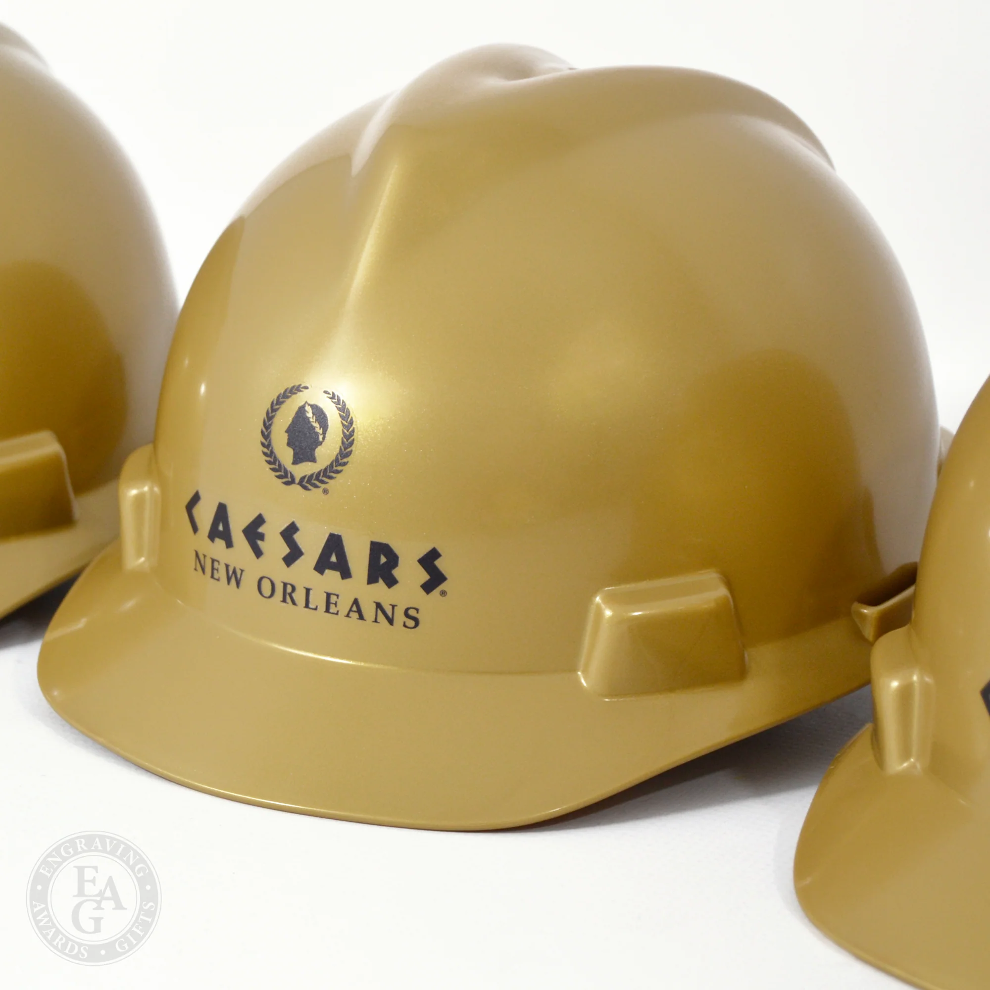 Gold Finish Ceremonial Hard Hat - Image 5