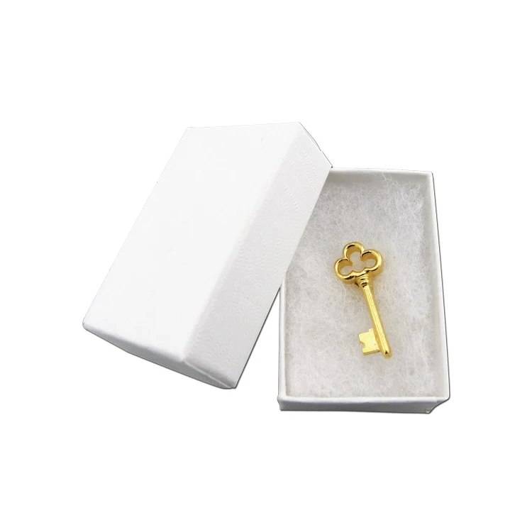 Gold Key Lapel Pins - Clover Key - Image 4