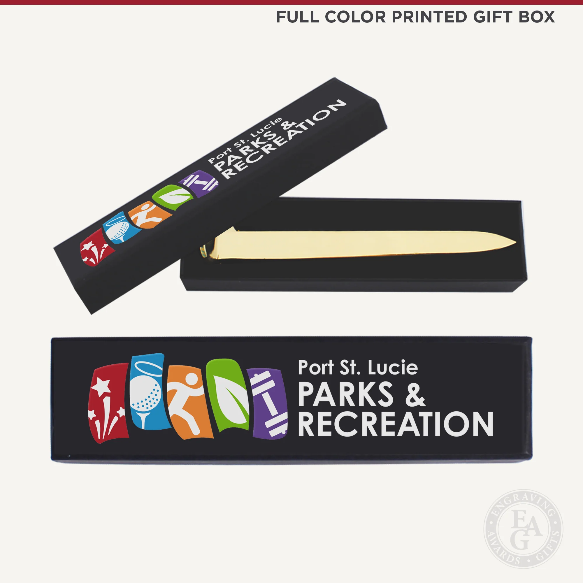Gold Plated Ceremonial Railroad Spikes with Gift Boxes - Image 5