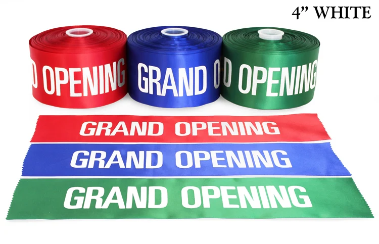 Grand Opening Kit - 15" Chrome Ceremonial Scissors - Image 12