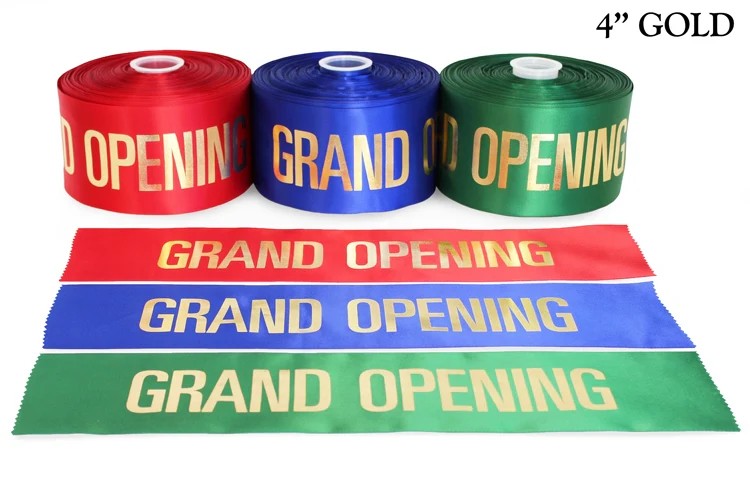 Grand Opening Kit - 15" Chrome Ceremonial Scissors - Image 13