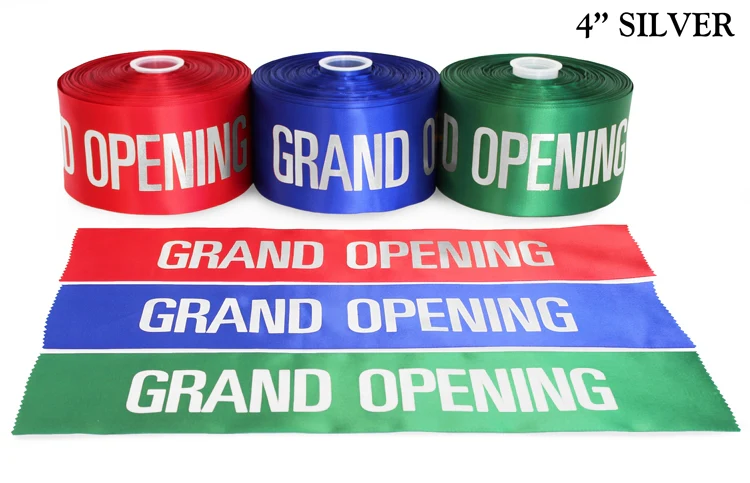 Grand Opening Kit - 15" Chrome Ceremonial Scissors - Image 14