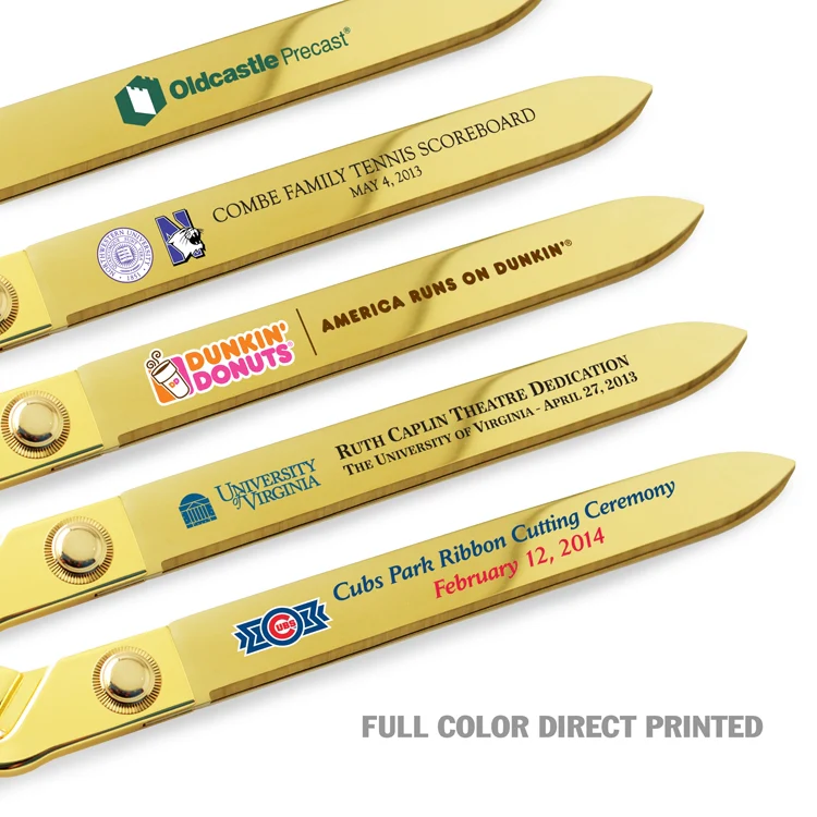 Grand Opening Kit - 15" Gold Ceremonial Scissors - Image 15