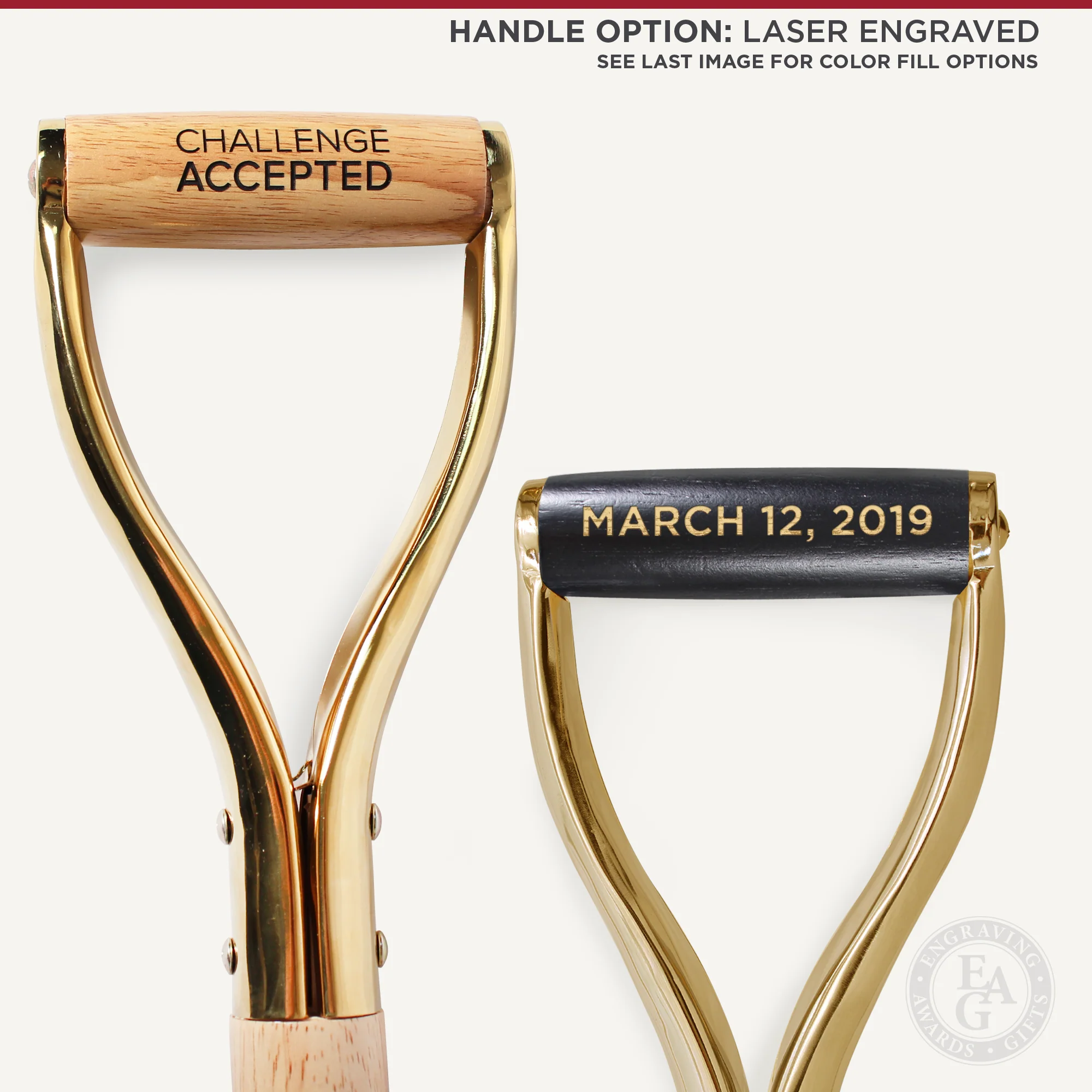 Groundbreaking Ceremonial Shovel Kit - Specialty Gold Plated D-Handle - Image 17