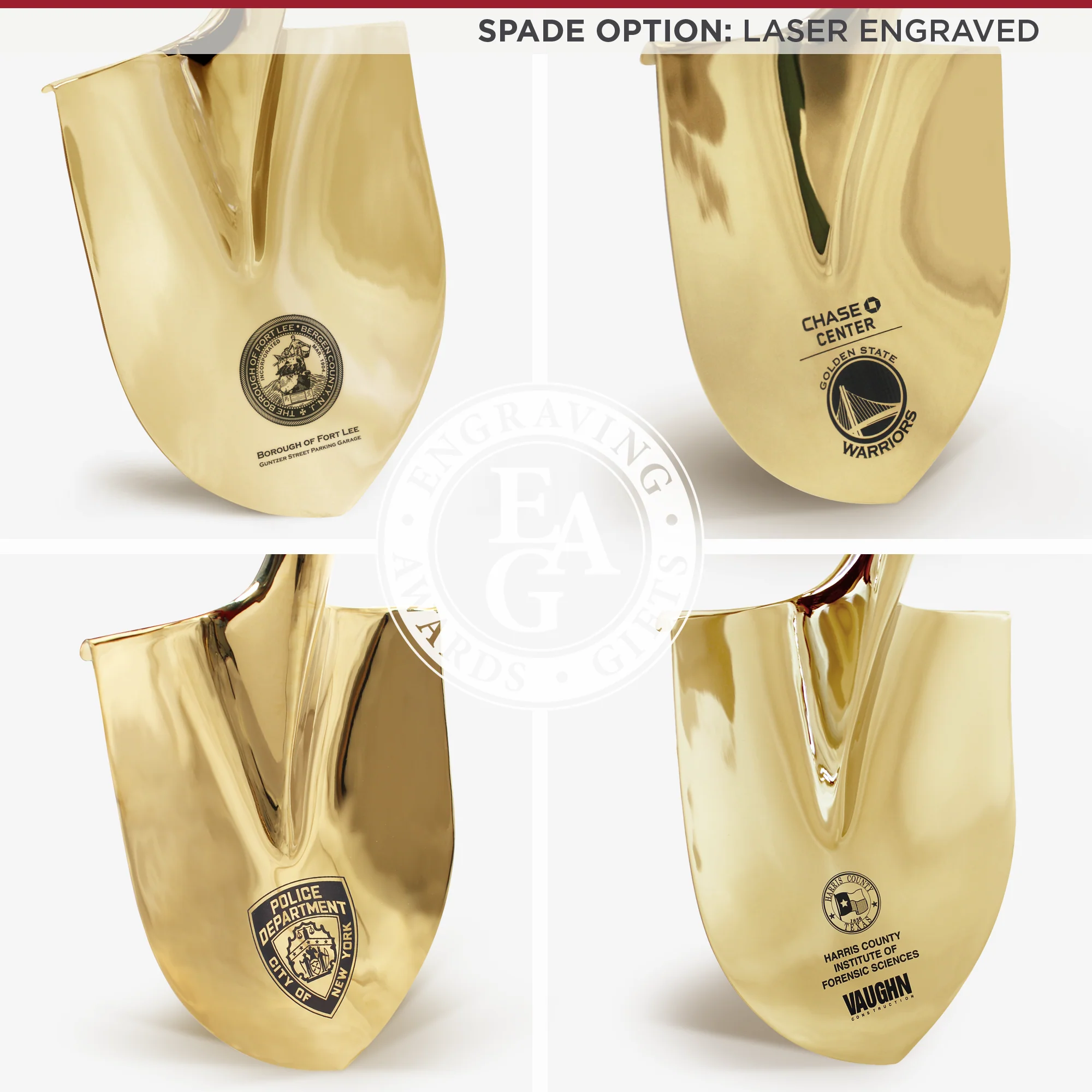Groundbreaking Ceremonial Shovel Kit - Traditional Gold Plated Long Handle - Image 10