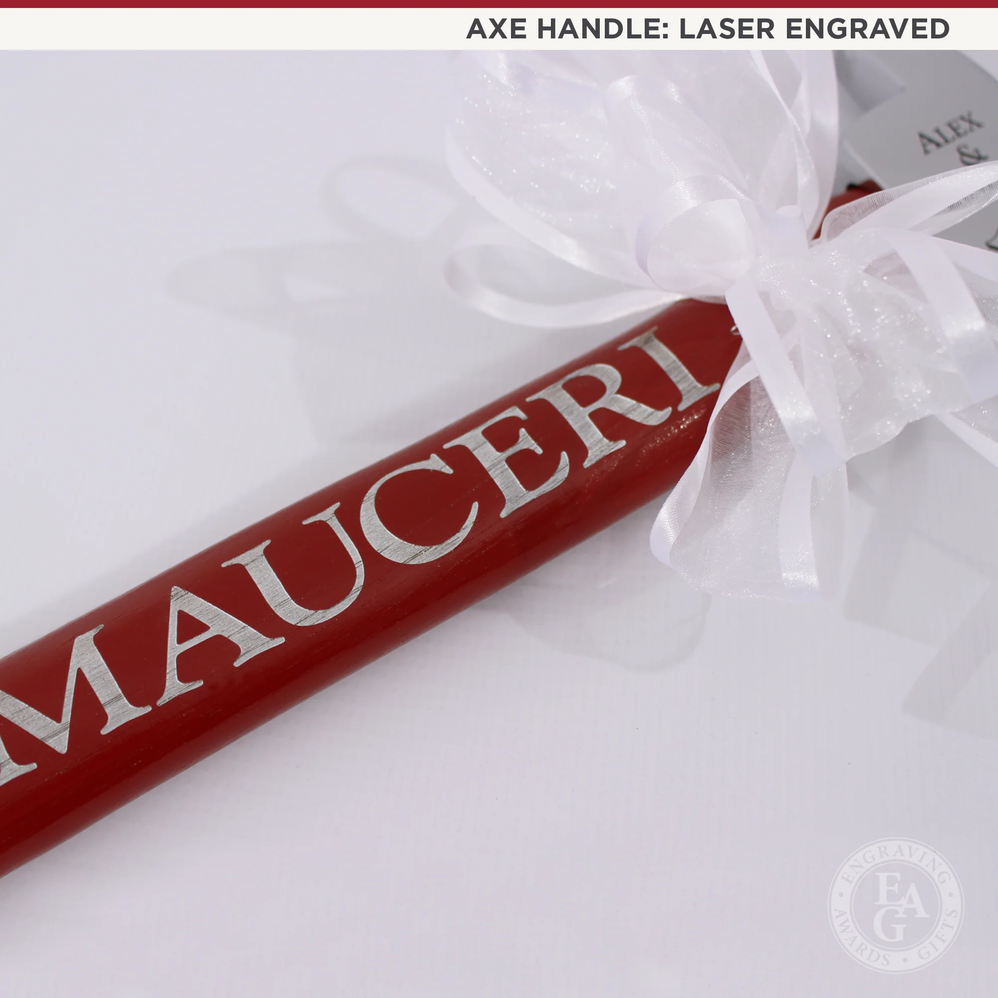 Large Firefighter Wedding Axe - Chrome - Image 4