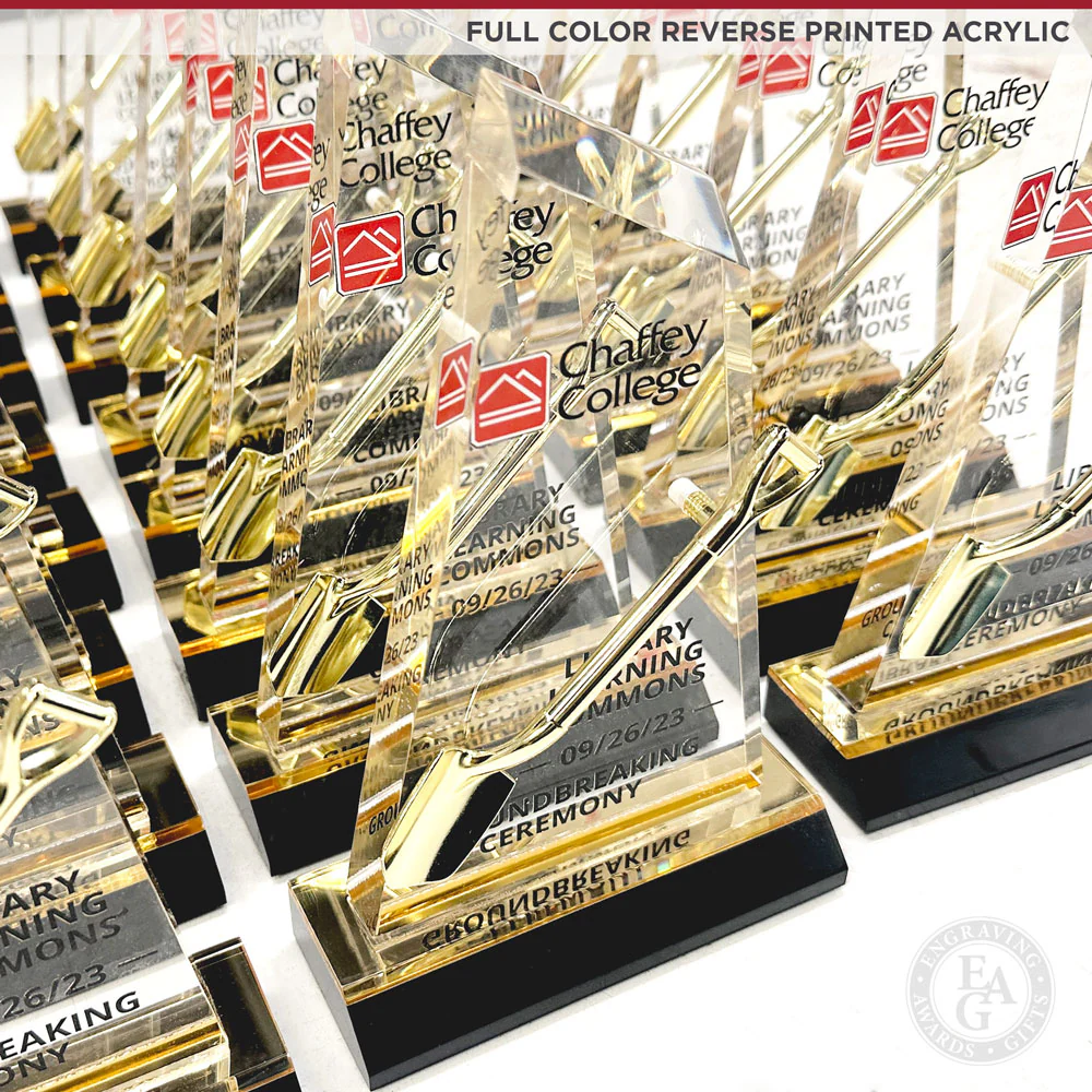Miniature Shovel Acrylic Award - Image 9