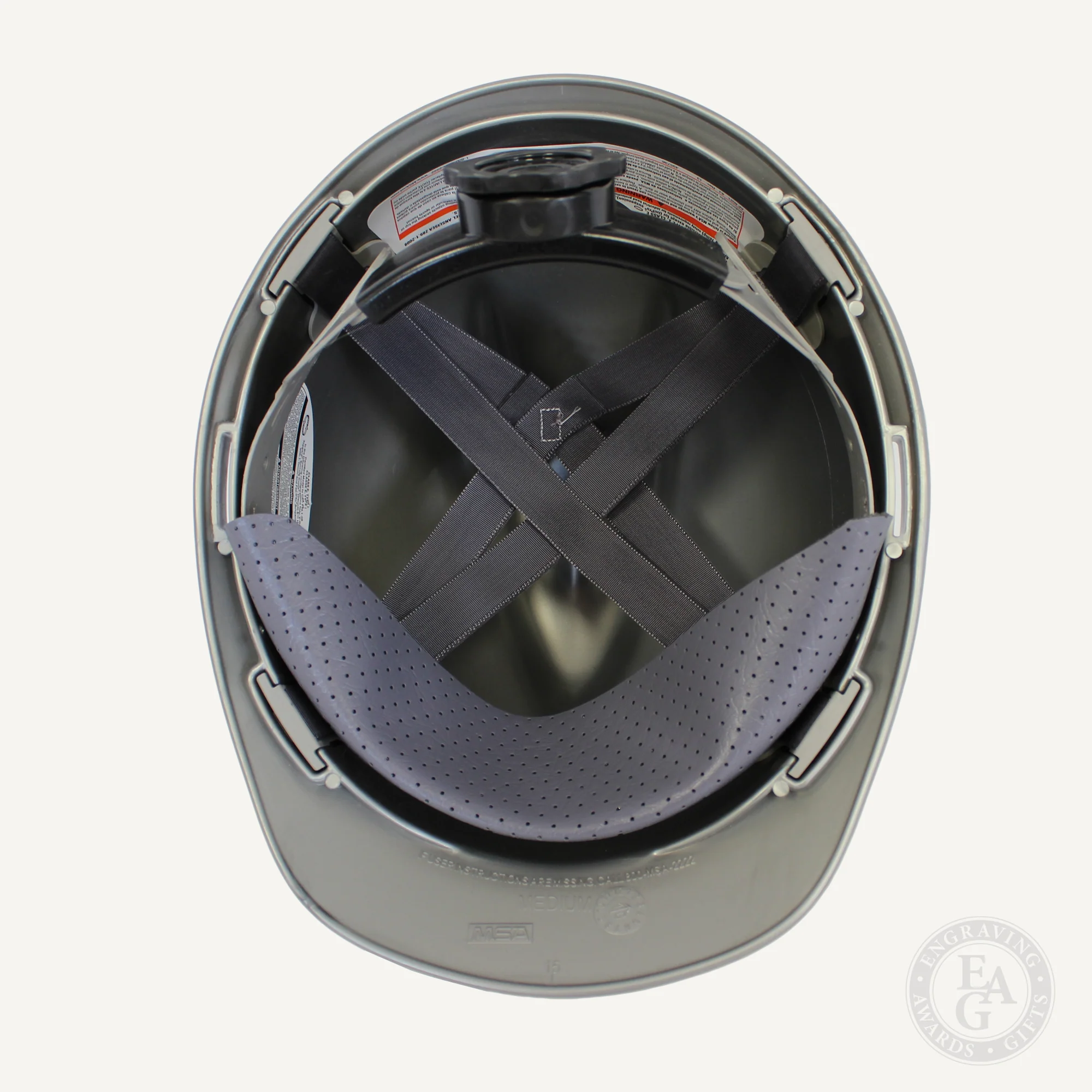 Silver Finish Ceremonial Hard Hat - Image 8