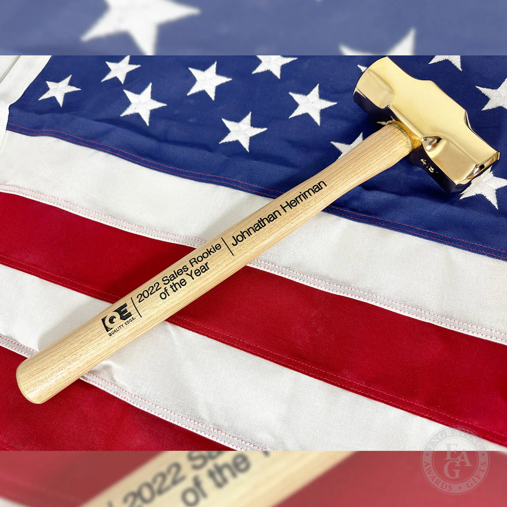 Small Gold Plated Sledgehammer - Image 5
