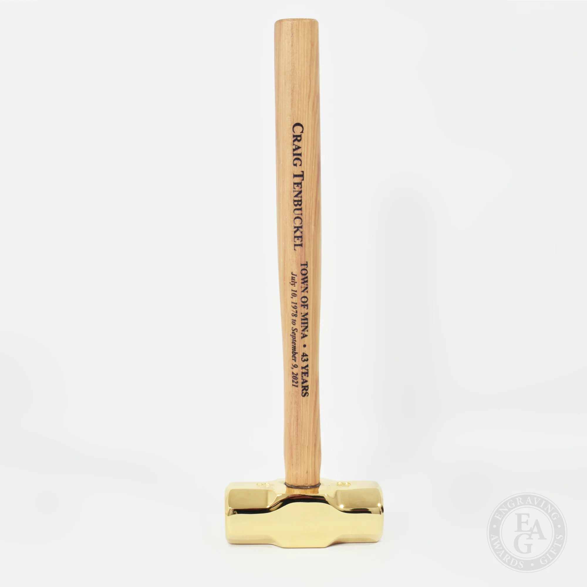 Small Gold Plated Sledgehammer - Image 8