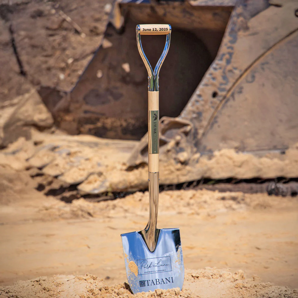 Specialty Chrome Plated Ceremonial Groundbreaking Shovel - D-Handle - Image 81