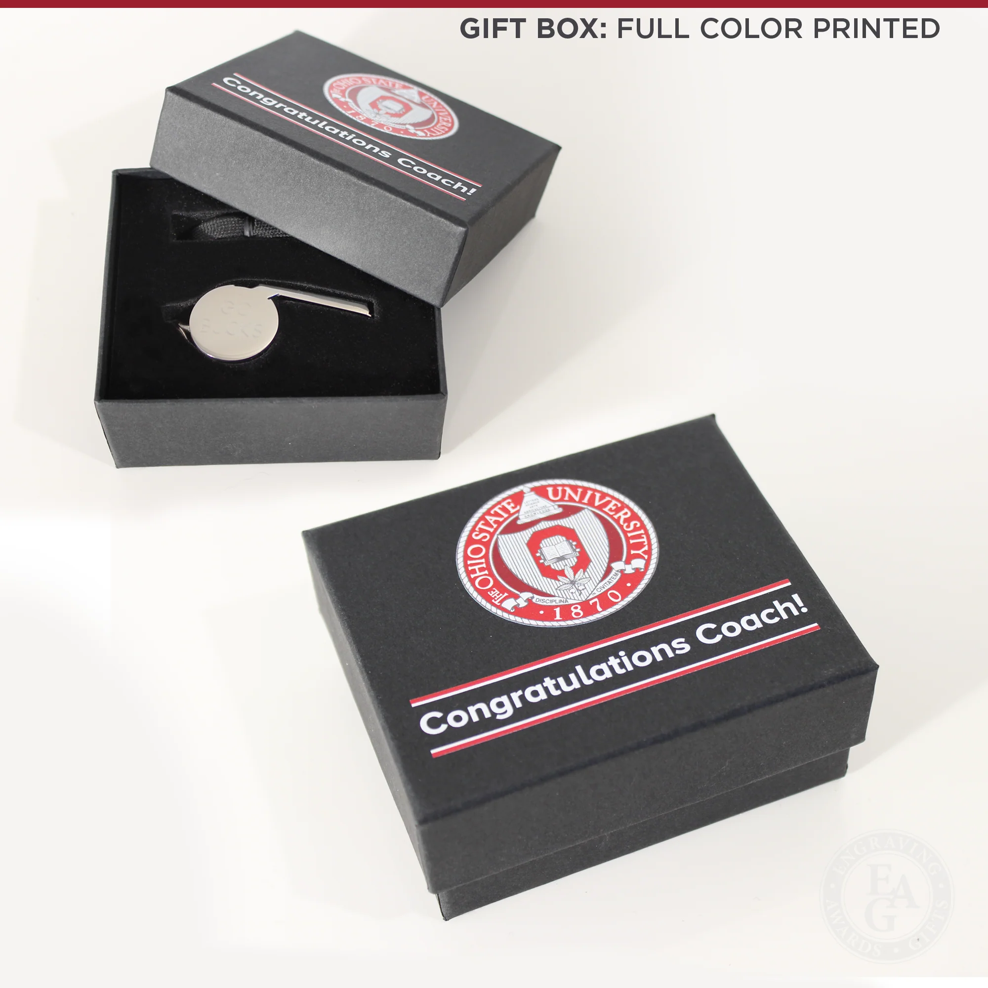 Stainless Steel Whistle with Lanyard - Image 4