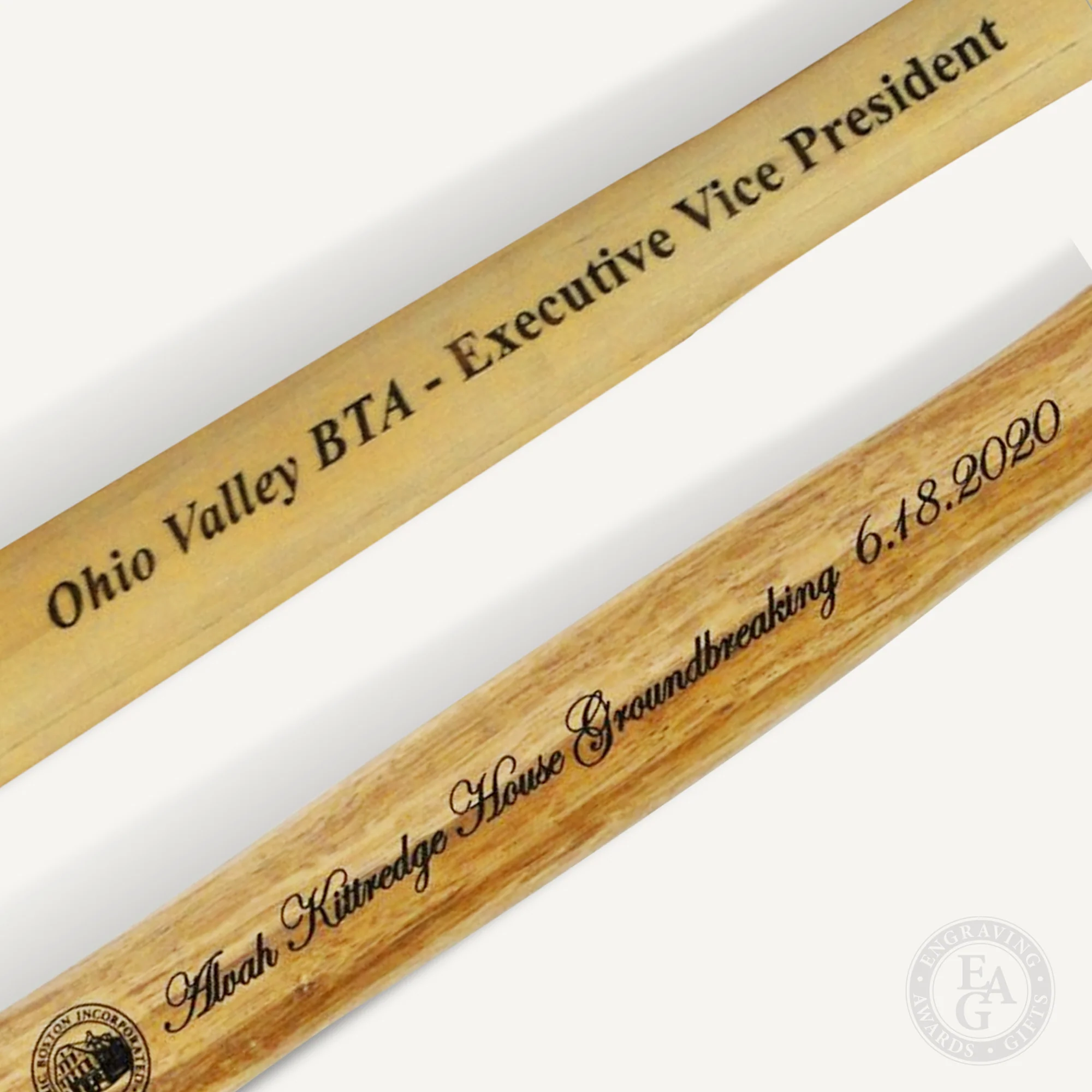 Walnut Plaque with Unplated Hammer - Image 3